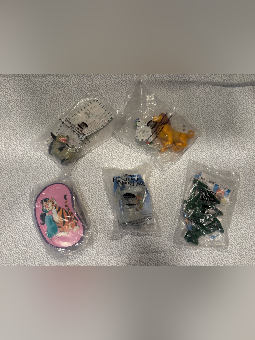 1990s Disney Burger King Toys